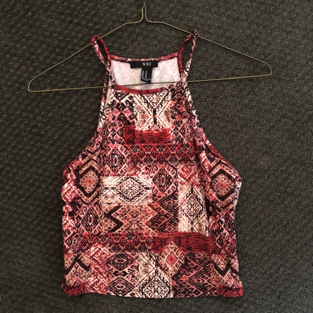 Halter crop top